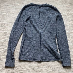 Lululemon Kitsilano Long Sleeve 6 Coco Pique